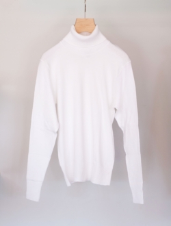 cotton knit "ANANAS" white　