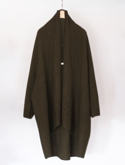 gown cardigan “FUJI” khaki　のサムネイル