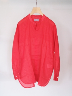 shirt “flap shirt 160/2 dots” red　のサムネイル