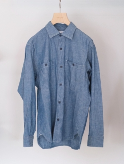 非公開: chambray shirt  indigo　のサムネイル
