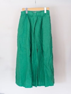 skirt “Linen long skirt”  green　のサムネイル