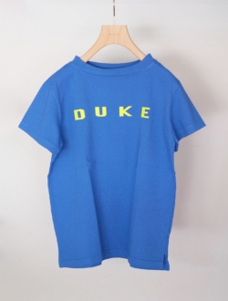 Homie Tee print  blue “DUKE”　のサムネイル
