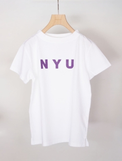 Homie Tee print  white “NYU”　のサムネイル