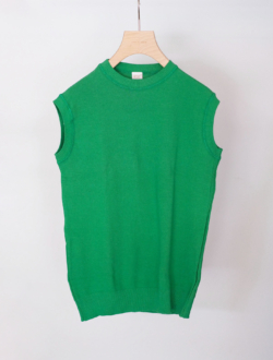 nosleeve knit sew “OPALE” green　のサムネイル