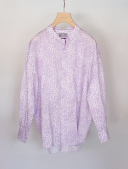 shirt "flap shirt (LIBERTY)" lavender　