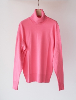 cotton knit "ANANAS" pink　