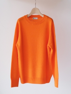 knit "ecole sweater" orange　