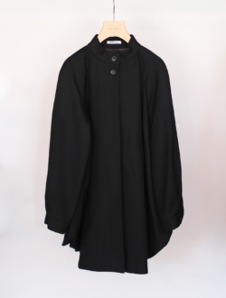 coat “capy(wool)” black　のサムネイル
