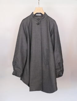 coat "capy(wool)" gray　