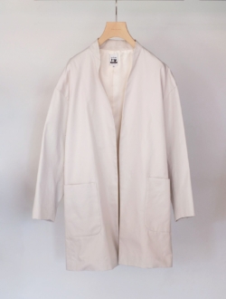 coat “Lim coat cotton (裏付き)” ivory　のサムネイル