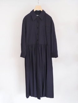 onepiece ”Long sleeve OP” NAVY　のサムネイル