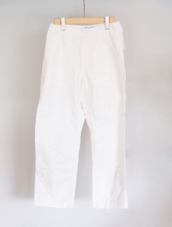 pants "fatigue pants (2024)" white　