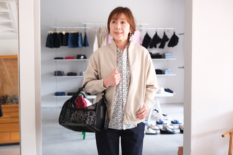 ambientetrack jacket BEIGE |