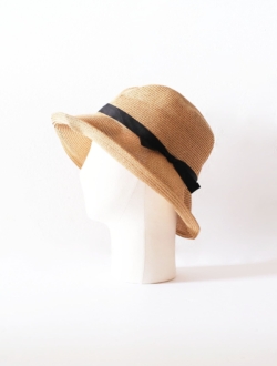 PACKABLE RIBBON HAT  NATURAL　のサムネイル