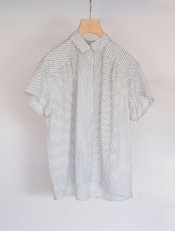 blouse "Mimi(print)" white　