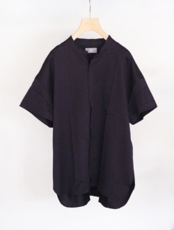 shirt “flap shirt s/s (200/2 knit)” navy　のサムネイル