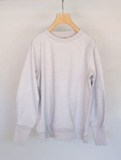 freedom sleeve pullover  pearl-grey　