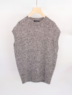 Wool BlueFox Cashmere Vest  Blackのサムネイル