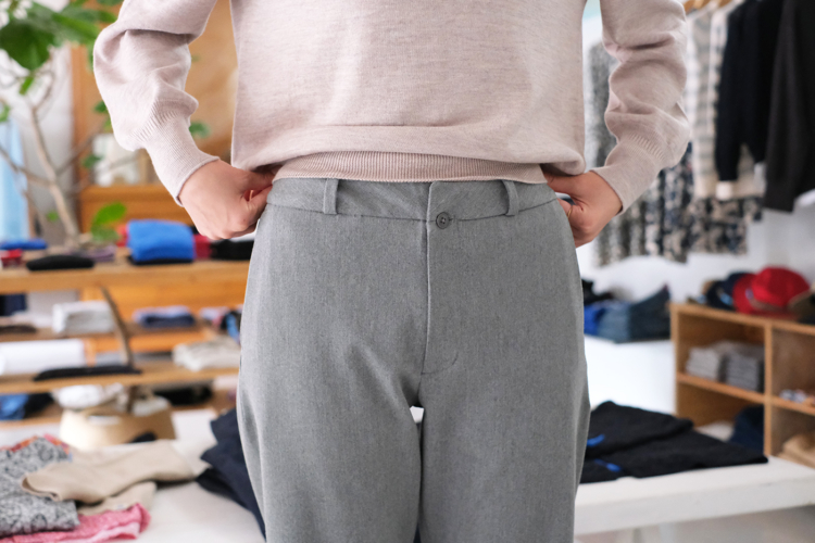 ambiente2way pants TAPERED navy |