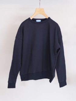 sweat “drop shoulder sweat” navy　のサムネイル