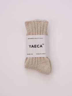 rib socks  BEIGE　のサムネイル