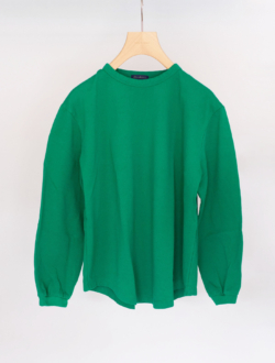 cutsew “marika 8分 (鹿の子)” green　のサムネイル