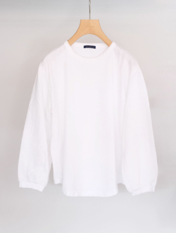 cutsew “marika 8分 (鹿の子)” white　のサムネイル