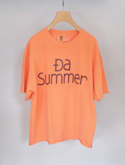 Garment Dyed Comfort Cutoff-T “Da Summer” Melon　のサムネイル