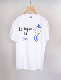 フレンチプリントTシャツ “Le cirque du Bleu”のサムネイル